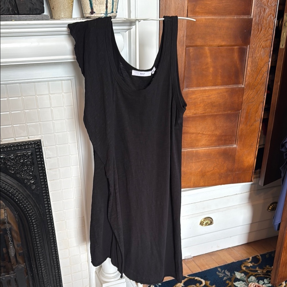 Wilt Chic Black asymmetric ‎ Sleeveless dress